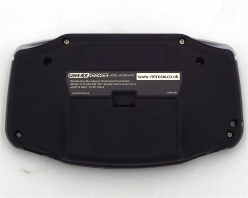 Gameboy Advance - Custom Black - Konsol - SNR EPIC-CP-0030 (B Grade) (Genbrug)
